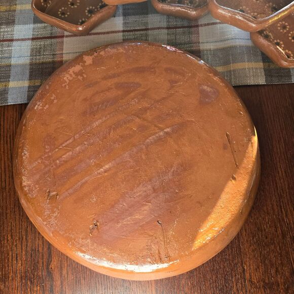 Handmade Talavera Ceramic Divided Serving Plaat - Picture 4 of 4